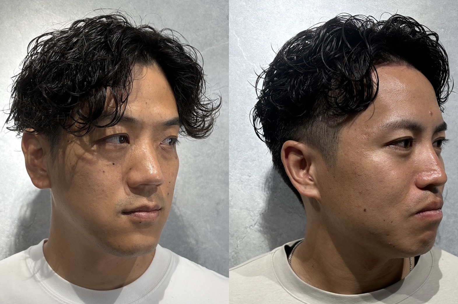 パーマで自然な動きを | 大阪府阿倍野の美容室ならmen's hair & head spa WALKER