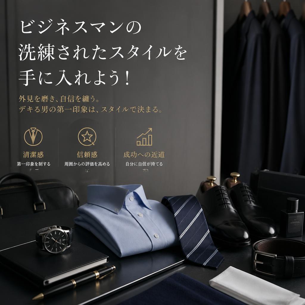 ビジネスマンの洗練されたスタイルを手に入れよう！